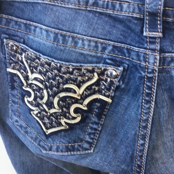 Miss Me Jeans Boot women's size 31 Bootcut Great Condition - Picture 7 of 16